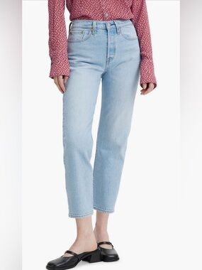 Levis High Waisted Straight Jeans Fully Baked